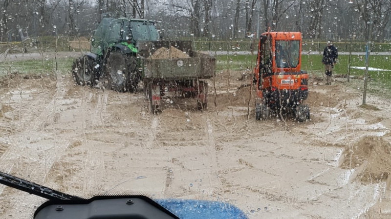 auch bei Graupelschern